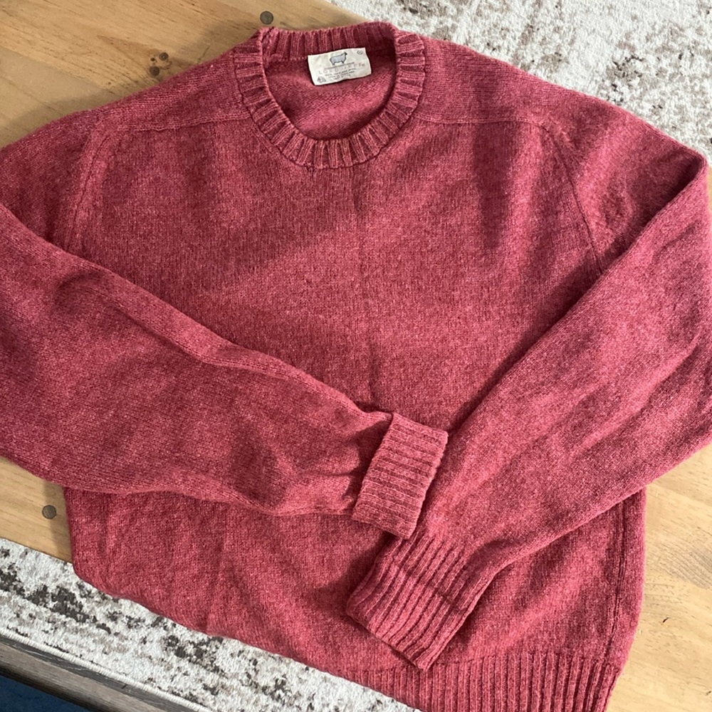 Vintage Lord Jeff 100% Shetland wool sweater